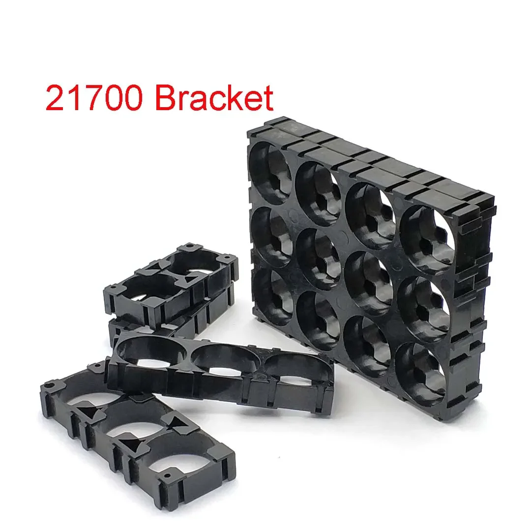 Diameter 21.2MM 21700 Lithium Cell Cylindrical Battery Case Holder Batteries Pack Plastic Holder Bracket for Diy Battery Pack