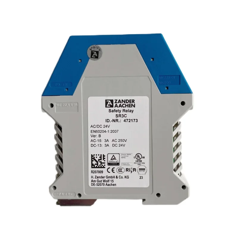 ZANDER AACHEN German Imported Safety Relay SR3C SR3D - Industrial Control And Protection Relay