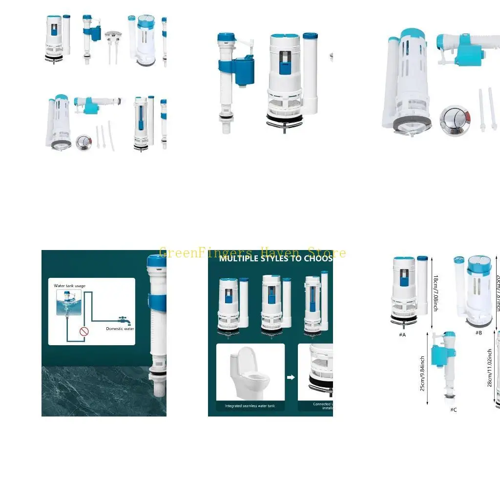 

F68D Регулируемые клапаны наполнения туалета с регулируемым расходом воды, герметичные для домашнего обслуживания
