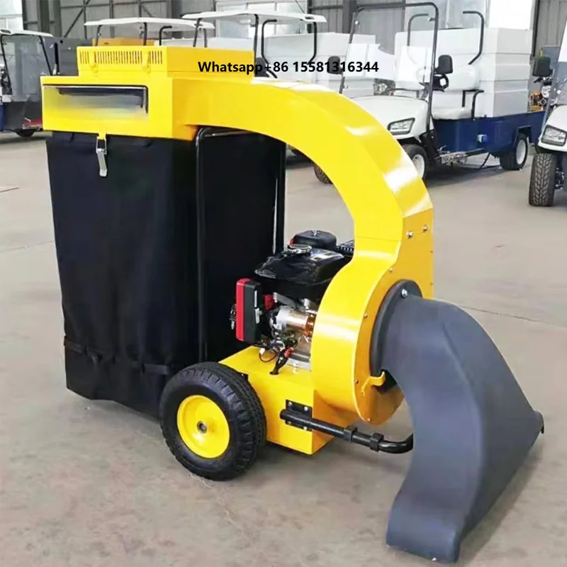 5.5HP Leaf Vacuum Cleaner Garden Hand Push Leaf Sweeper Machine for Street Park Farm