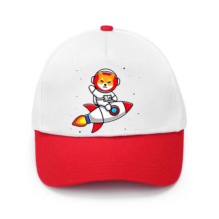 cat in spaceship Print Custom Made Hat Baseball Cap Adjustable Children Hat Boys Baby Girls Sun Hat Hip Hop Hat Add Your Design