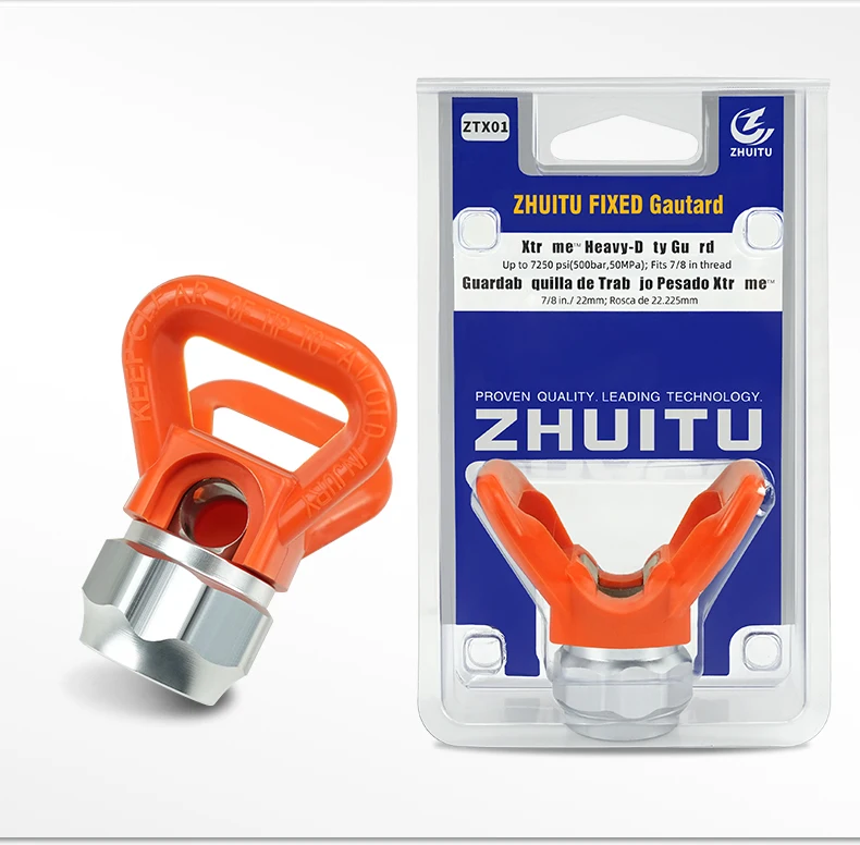 Airless Farbspritzpistole Flachdüsen-Schutzkappe Airless Düsenschutz Universeller Halter Sprühmaschinen-Düse Spritzpistolen-Zubehör – Detail 3