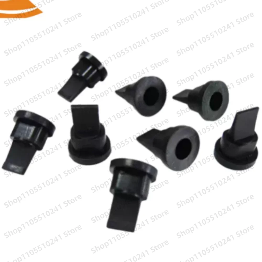100pcs Silicone anti backflow low-pressure mini duckbill valve one-way check valve outer diameter 5 * 2.2 * 10mm