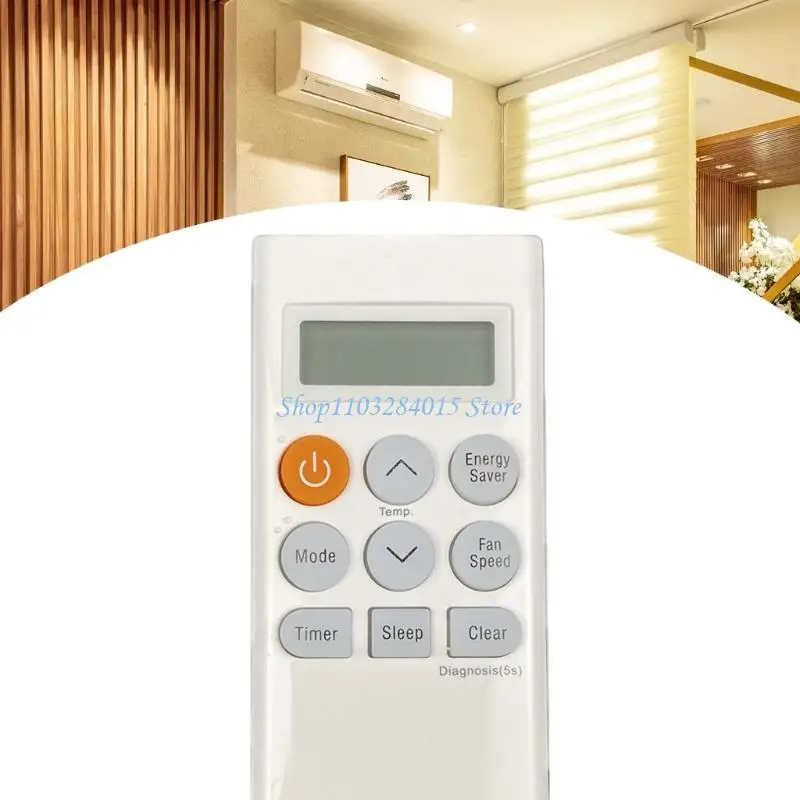 R6FF Remote Controller For LW1822IVSM LW2422IVSM LP1019IVSM Models Easy Installation Ergonomic Keypad For Home Office Use