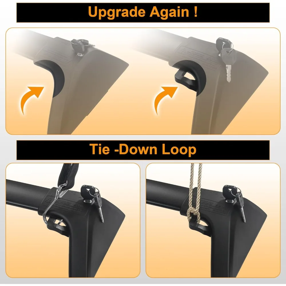 أشرطة متقاطعة لرف السقف من Autekcomma متوافقة مع موديلات Toyota RAV4 2019-2025، باستثناء 2024 LE، Adventure، TRD للطرق الوعرة، وHyb #3