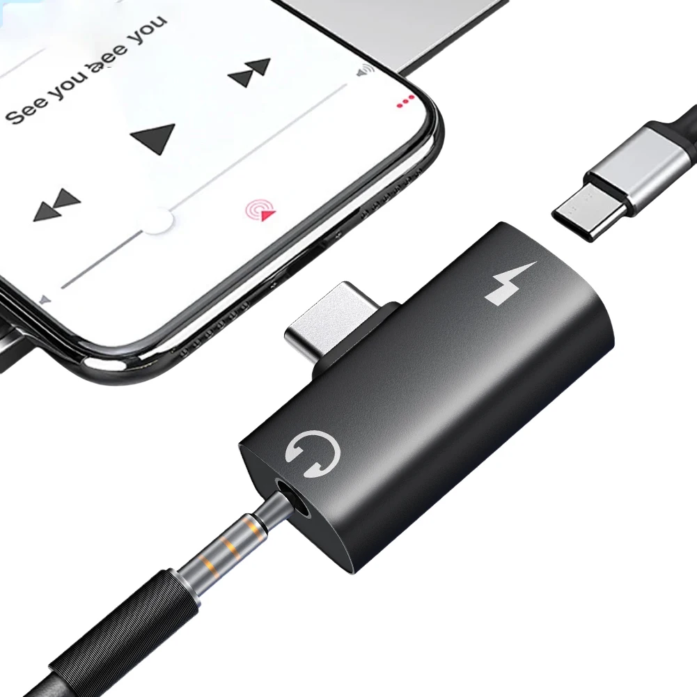 2-In-1 Usb C To Aux…