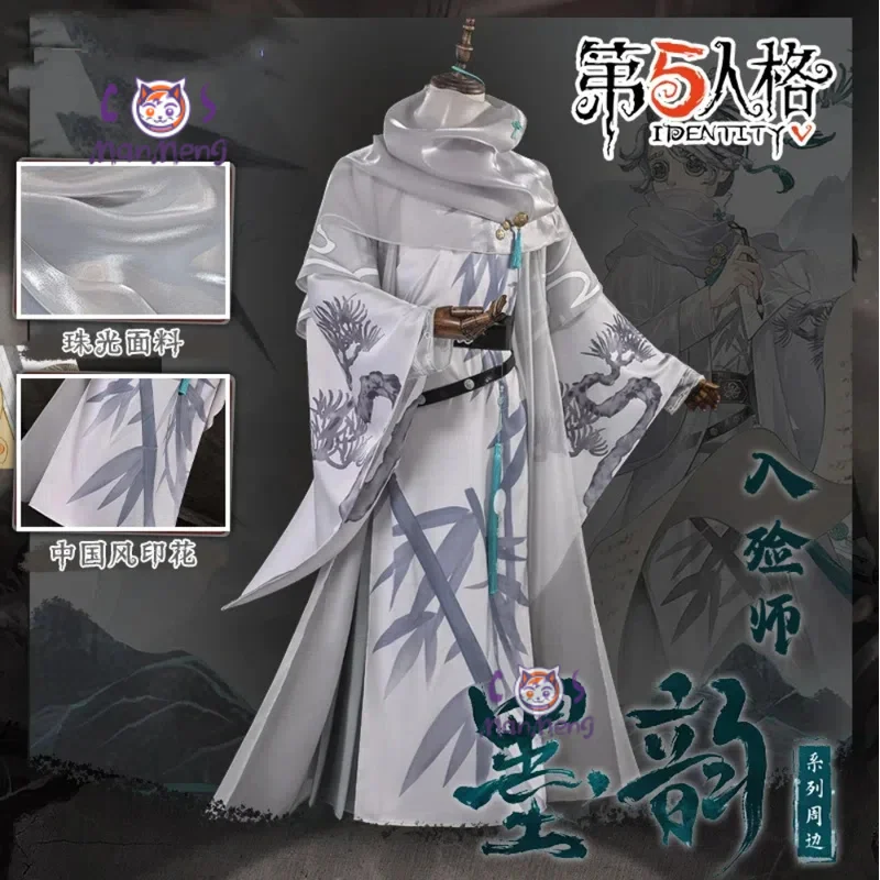 

Identity V Aesop Carl Undertaker Ink Rhyme Cosplay Costume Cos Game Anime Party Uniform Hallowen Play Role Clothes Clothing