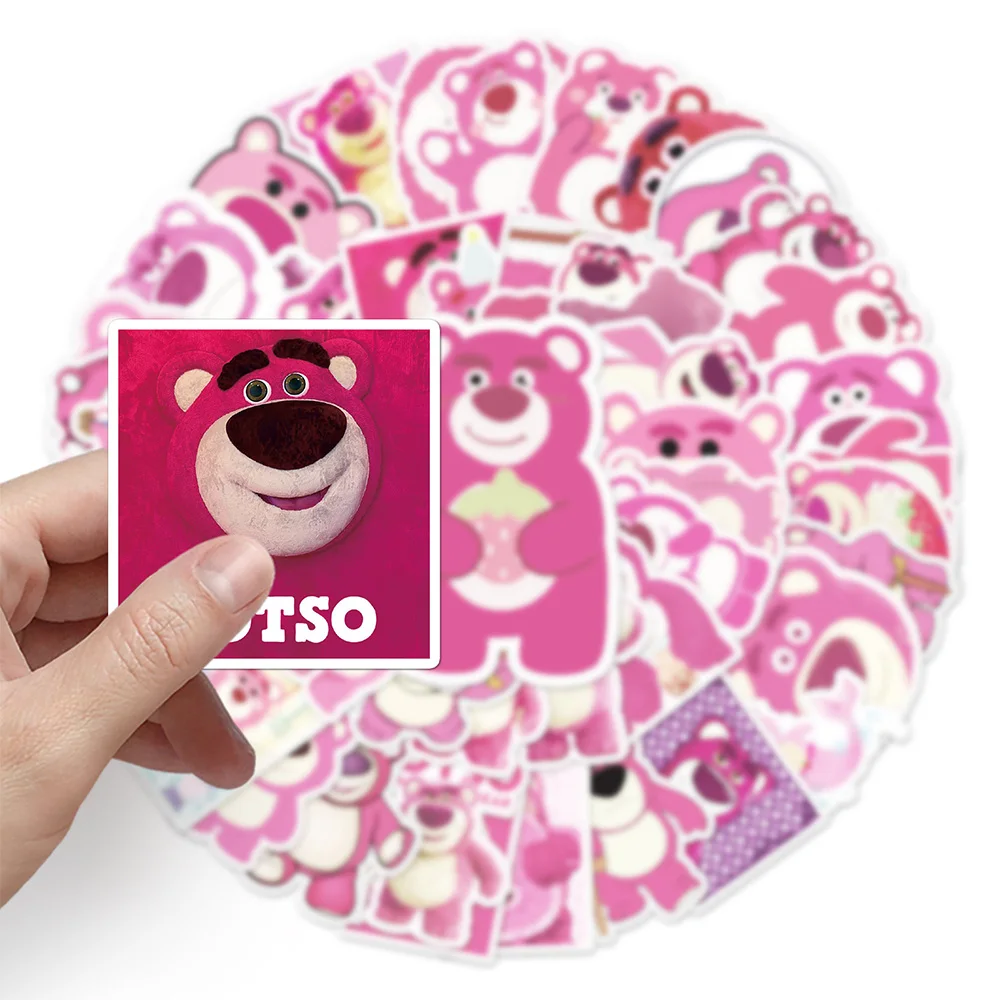 10/30/50pcs Disney Toy Story Anime Lotso Stickers fai da te Cartoon Decal per Laptop Phone valigia Kawaii Graffiti Girls Sticker Toy