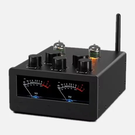 High Power Modern Tube Amp Bt HiFi System Tube Pre Transistor Power for Home Theater