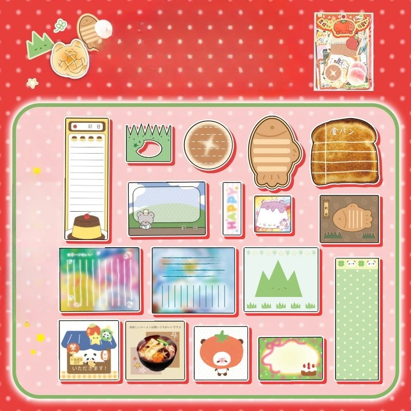 200 Notes Memo Pad  in The Material Package, Mood Graffiti Series, Ancient Morning Style Versatile Hand Account DIY Base Message