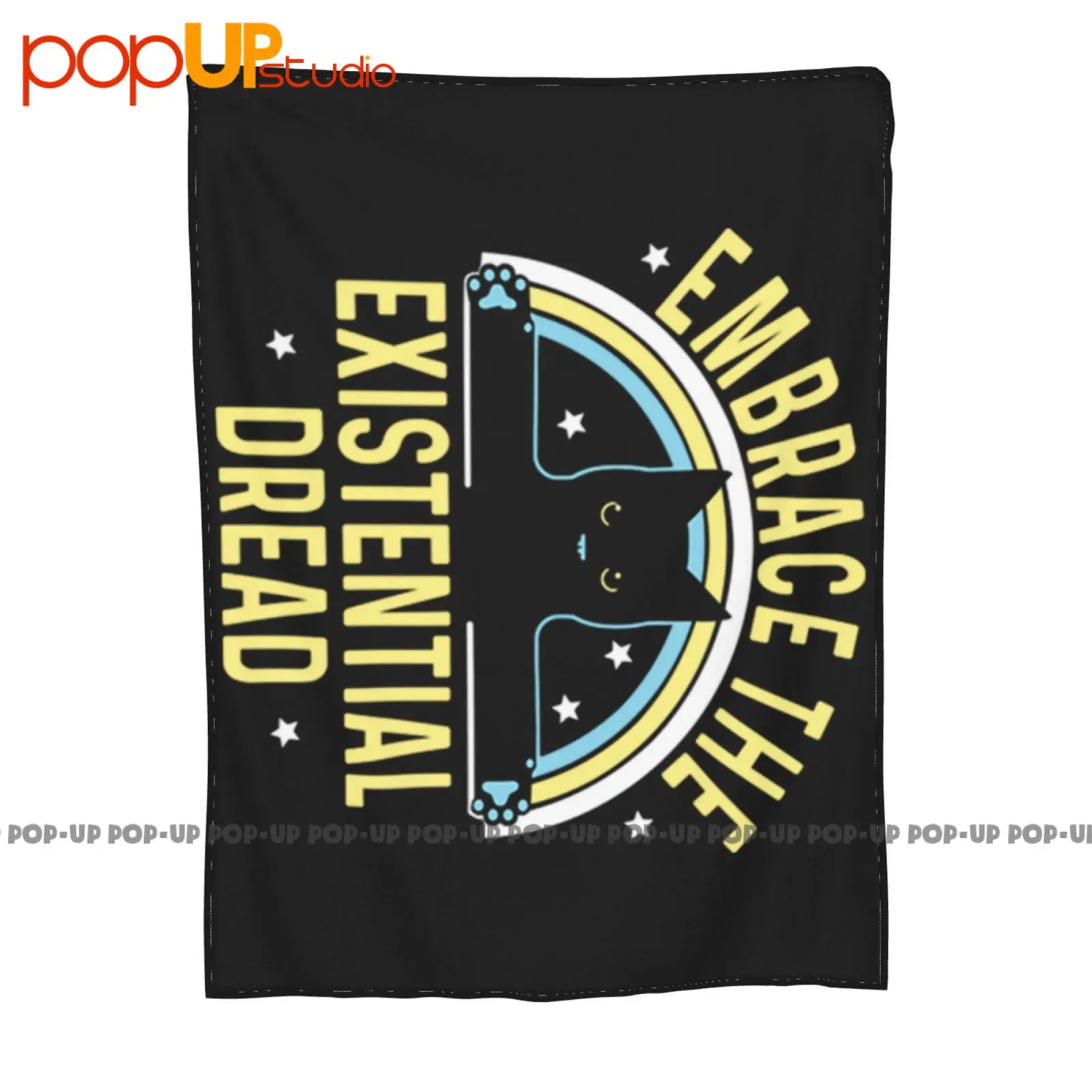 Embrace The Existential Dread Cat Kitten Ultra-Soft Blanket Quilt Winter Sofa Cover Bed Covers