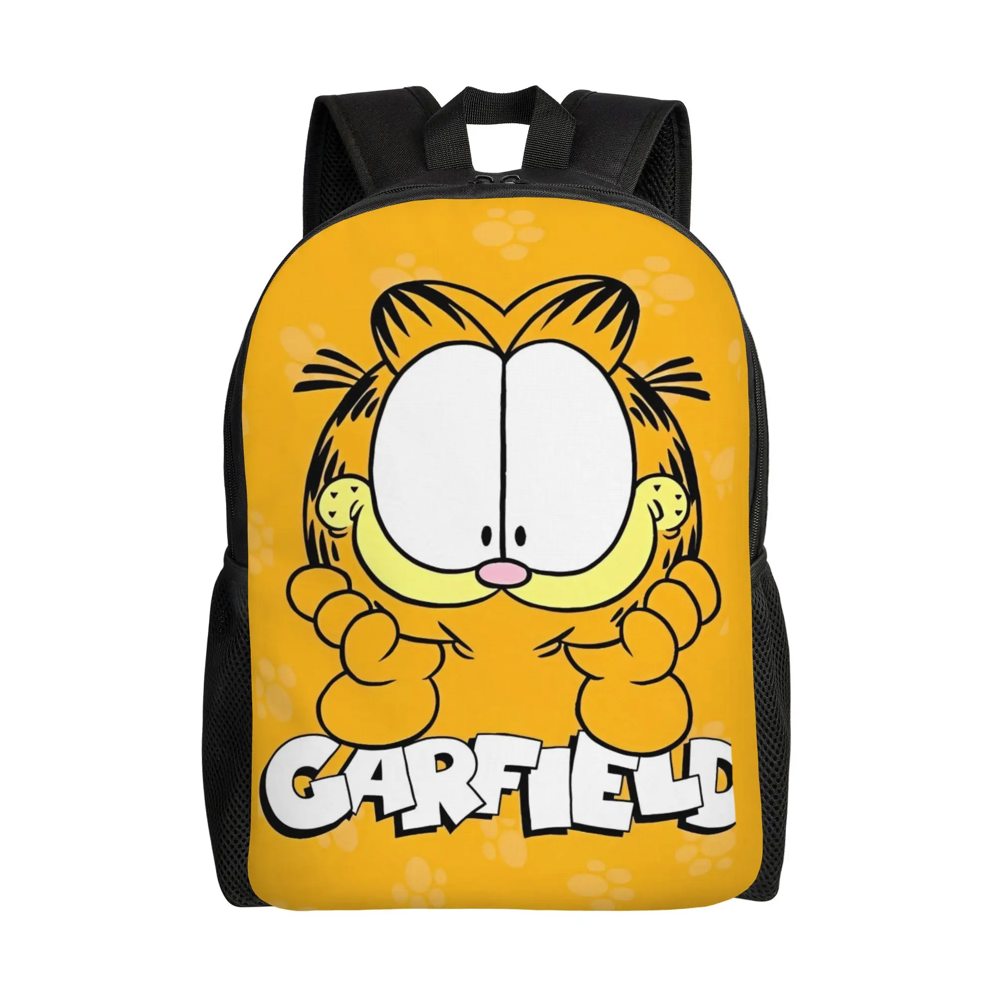 

Рюкзак с изображением Гарфилда для мужчин, женщин, подростков, школьников, деловой рюкзак, сумка через плечо для колледжа, подарок