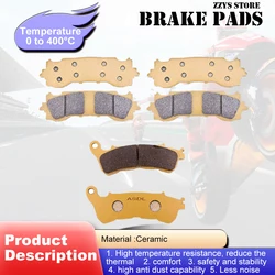 Motorcycle Front Rear Brake Pads Disc For Honda GL1800 Gold wing Tour J GL1800B Goldwing J Manual GL 1800 2018 2019 2020 2021