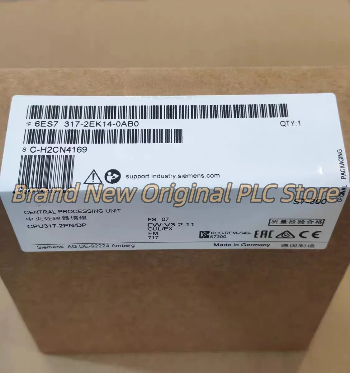 

Новый оригинальный модуль 6ES7317-2EK13-0AB0 6ES7317-2EK14-0AB0