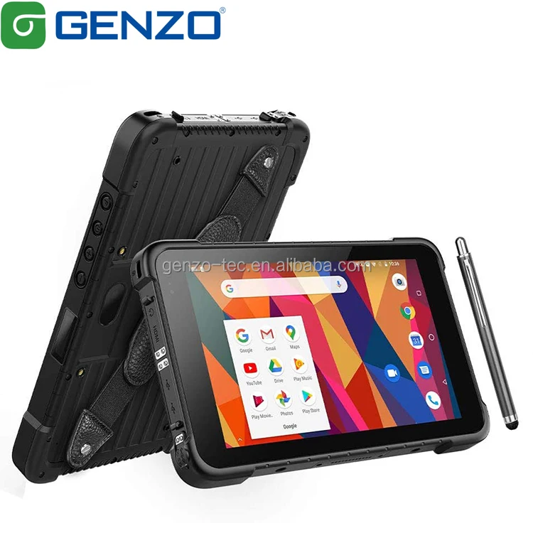 

GENZO 8 Inch 700 Nits Rugged Tablet Android 9.0 With GMS industrial tablet Android tablet pc MT805