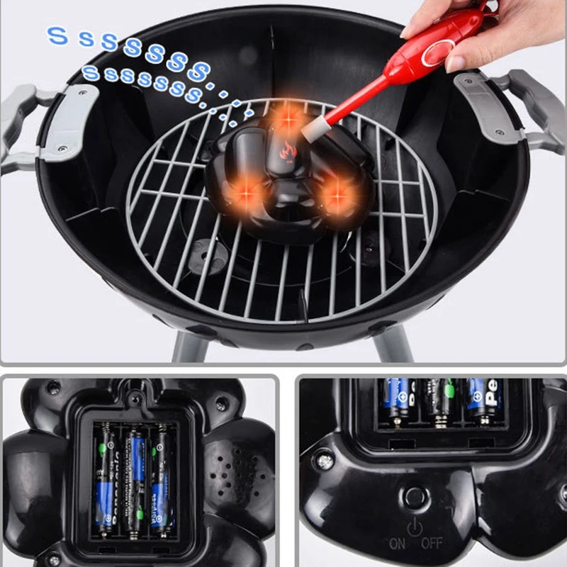 Ensemble de jouets de simulation de chef pour enfants, olympiques de barbecue, accessoires de jeu pour enfants, barbecue, cuisine, performance, cadeau