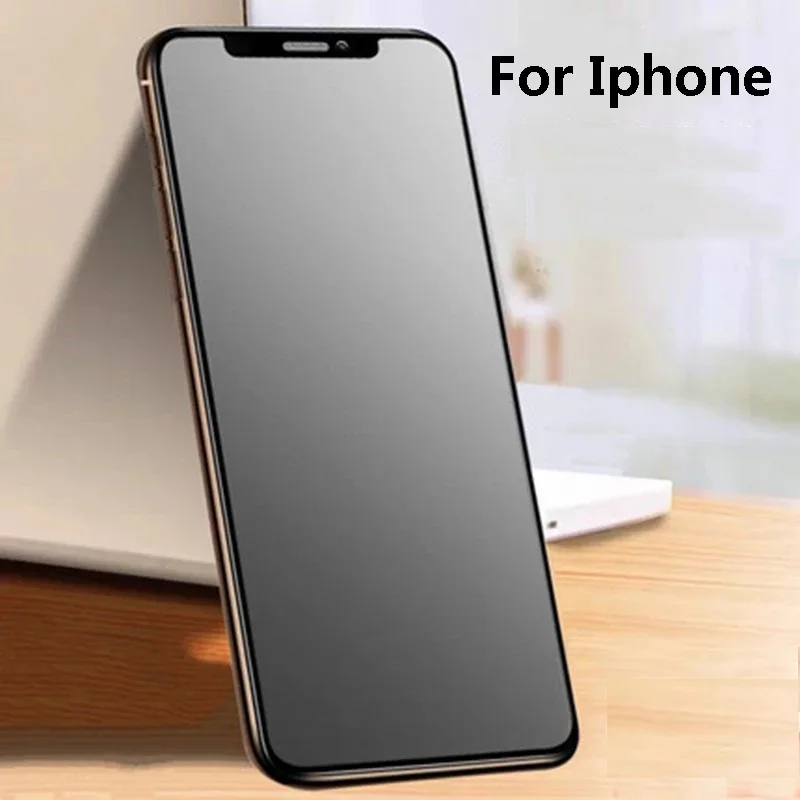 10000D Screen Protector Full Cover Matte Film On the For iPhone 11 12 13 Pro XS Max XR X 8 6 7 Plus SE Casing