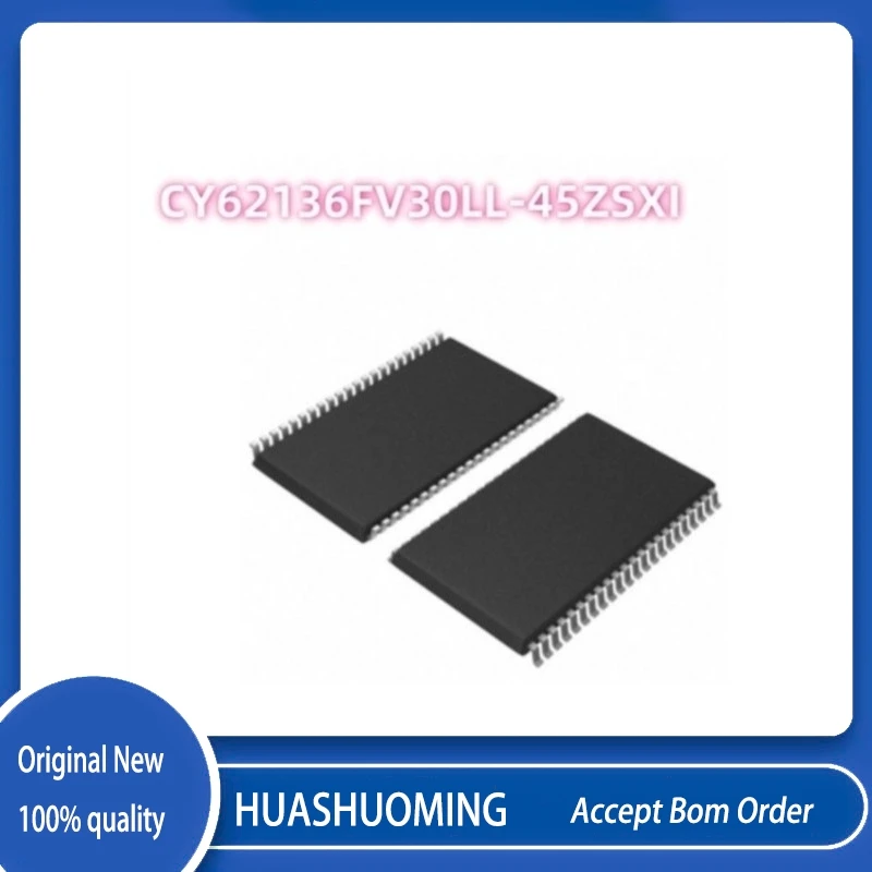 New 5Pcs/LOT   CY62136FV30LL-45ZSXI  CY62136FV30LL-45 CY62136FV30LL
