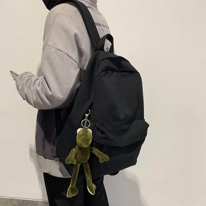 Light 13.3 Inch Laptop Backpack Men Student School Bags Casual Bagpack Thin Notebook Backpacks Small Canvas Designer Bag For Men