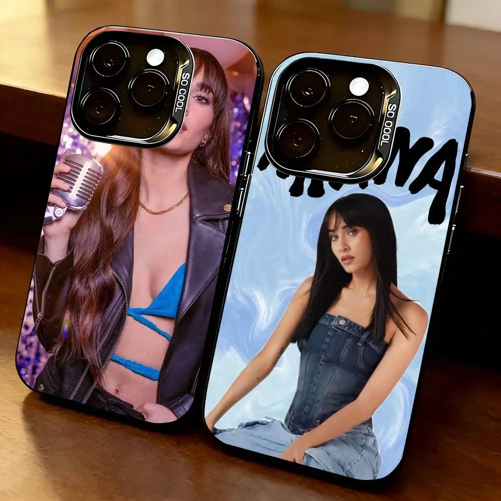 

Singer A-Aitana Phone Case For iPhone 17,16,15,14,13,12,11 Plus,Pro Max,XS,Colorful Silver Black Cover