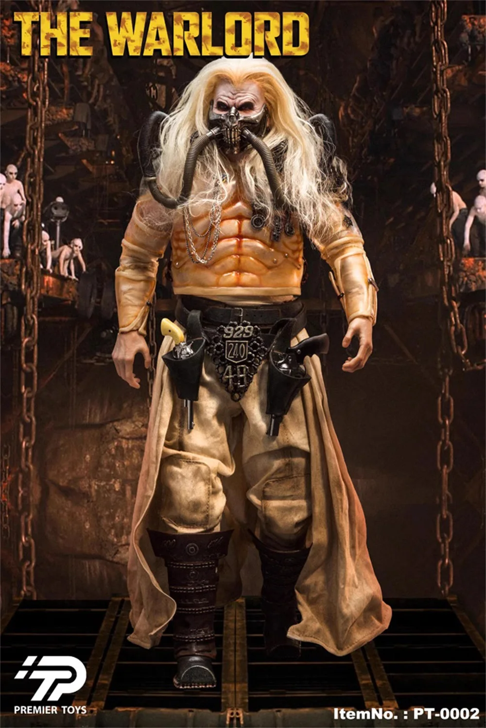 ของเล่นชั้นนำ1/6 PT0002ขุนศึก Mad Max immortan Joe ทั้งชุดขุนศึกใหญ่ของขวัญตุ๊กตาขยับแขนขาได้เคลื่อนย้ายได้สำหรับแฟนๆของสะสม