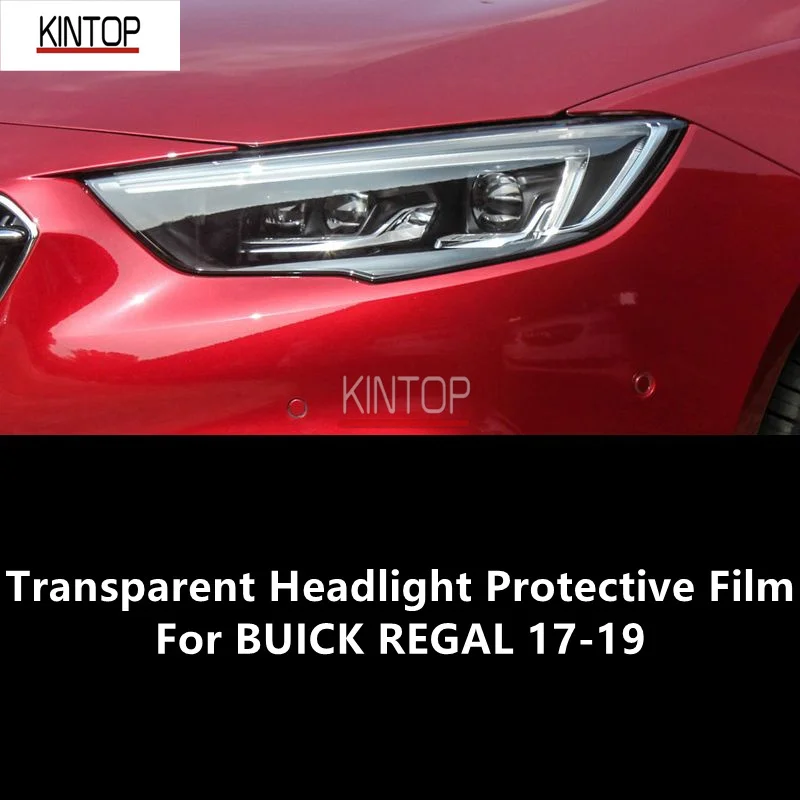 

For BUICK REGAL 17-19 TPU Transparent Headlight Protective Film, Headlight Protection,Film Modification