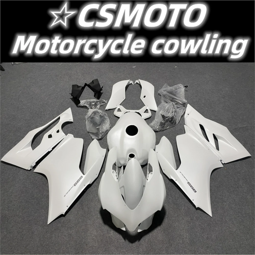 The new ABS motorcycle fairing fits DUCATI 899 1199 Panigale 2012 2013 2014 2015 2016 body kit set in matte pearl white