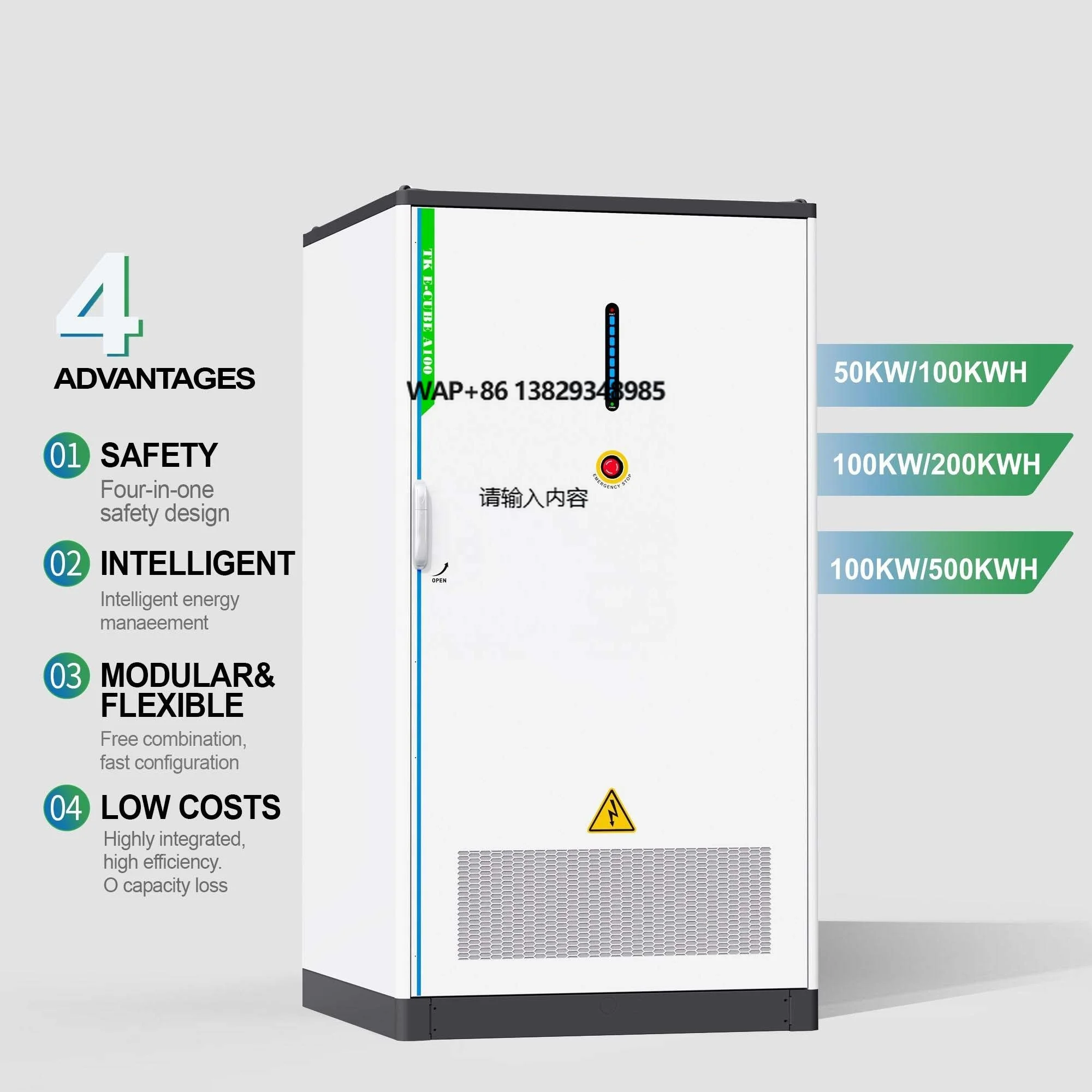 

3kw Solis Solar Energy System for Boats Complete with 20kw Lithium Battery and Hybrid Inverter for Home Use