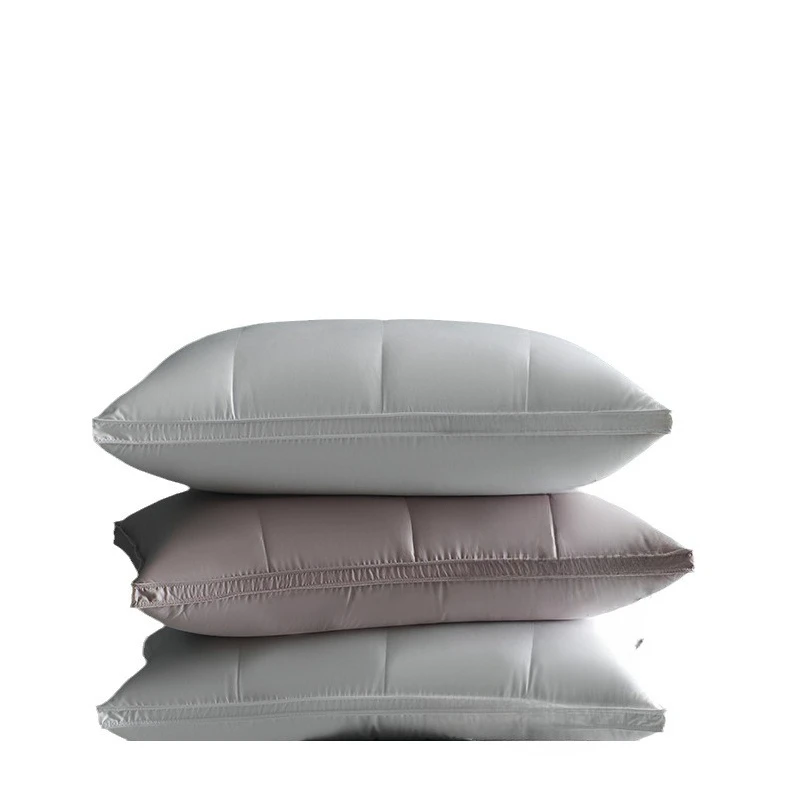 

High density pure cotton white goose down pillow core, goose down pillow