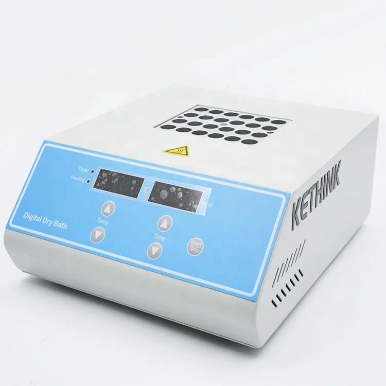 High Temperature Metal Bath KETHINK KT-DH100-1Laboratory Heating Dray Bath Incubator with Biological Heating Block
