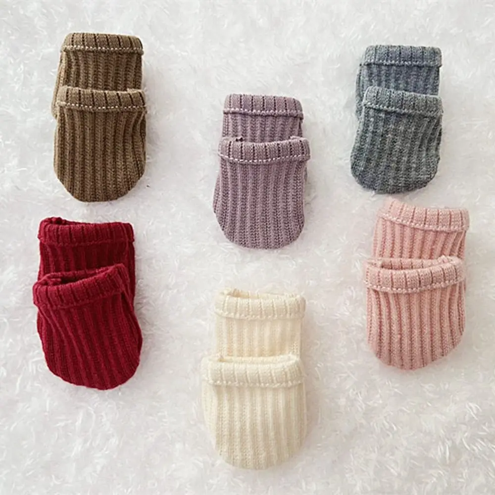 High Quality Fashion Cotton Doll Socks 5 Colors Dolls Accessories Clothes Socks Clothes Decoration 15/20cm Cotton Dolls