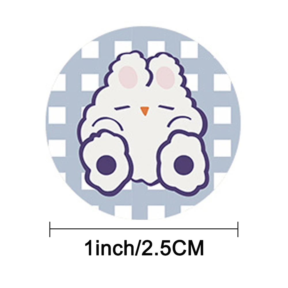 어린이 보상 스티커, 만화 동물 스티커, 선물 장식 라벨, 교사 격려, 학생 문구 스티커 공급, 500 개