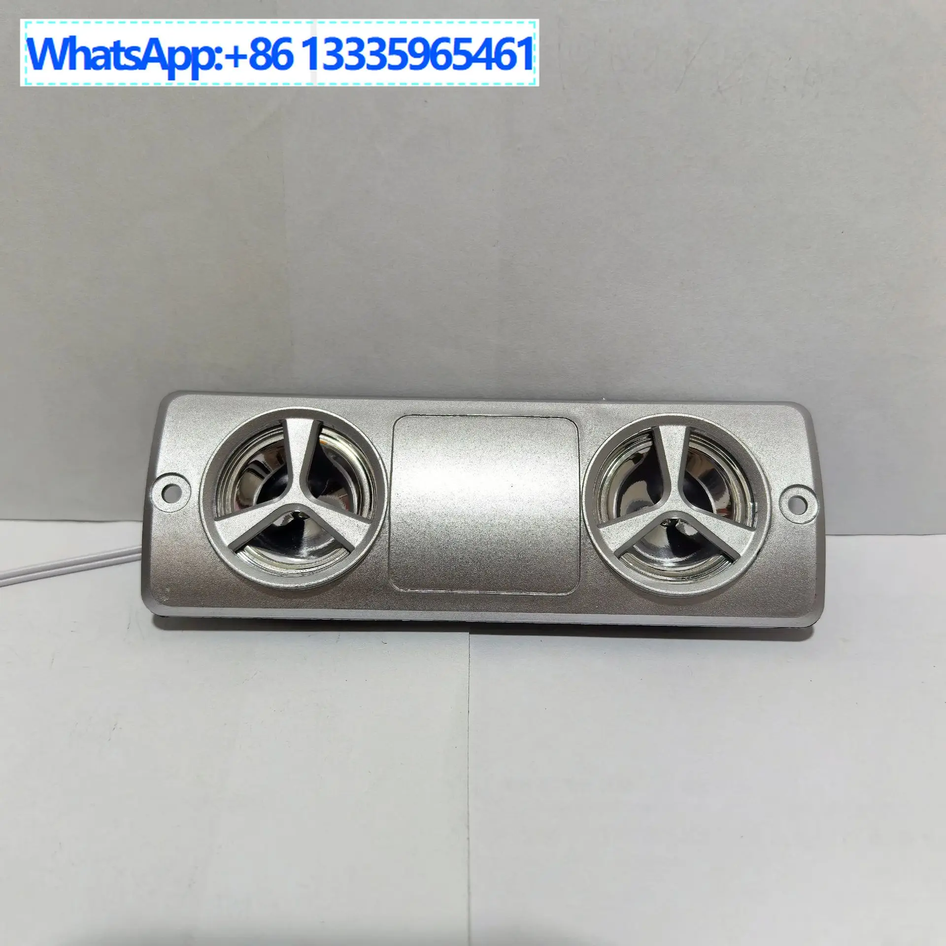 

10 шт., 4-дюймовый длинный полосатый твитер, сабвуфер, высокие пьезоэлектрические высокие частоты, 4 дюйма, с аксессуарами для сабвуфера, один настоящий и один подделка