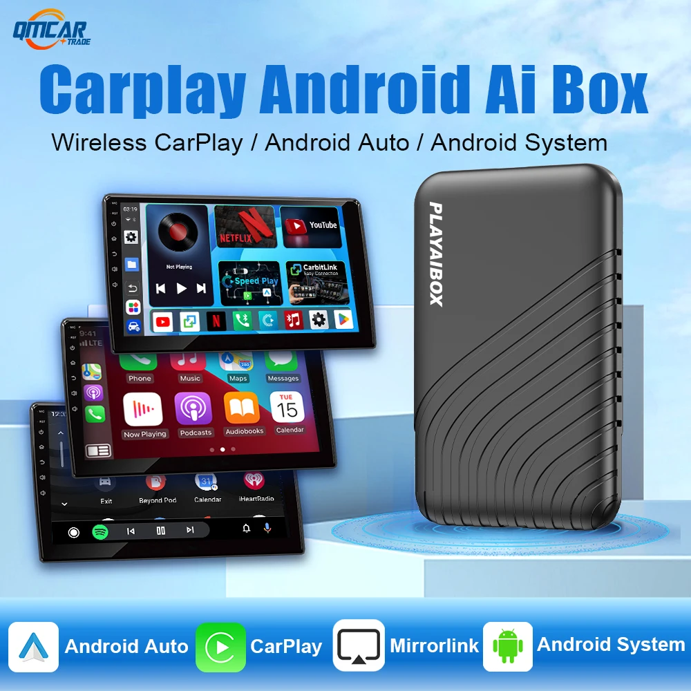 

CarPlay Ai Tv Box беспроводной Carplay Android Авто адаптер для Youtube Netflix для Ford Jeep Mazda Benz Peugeot Buick Opel Citroёn