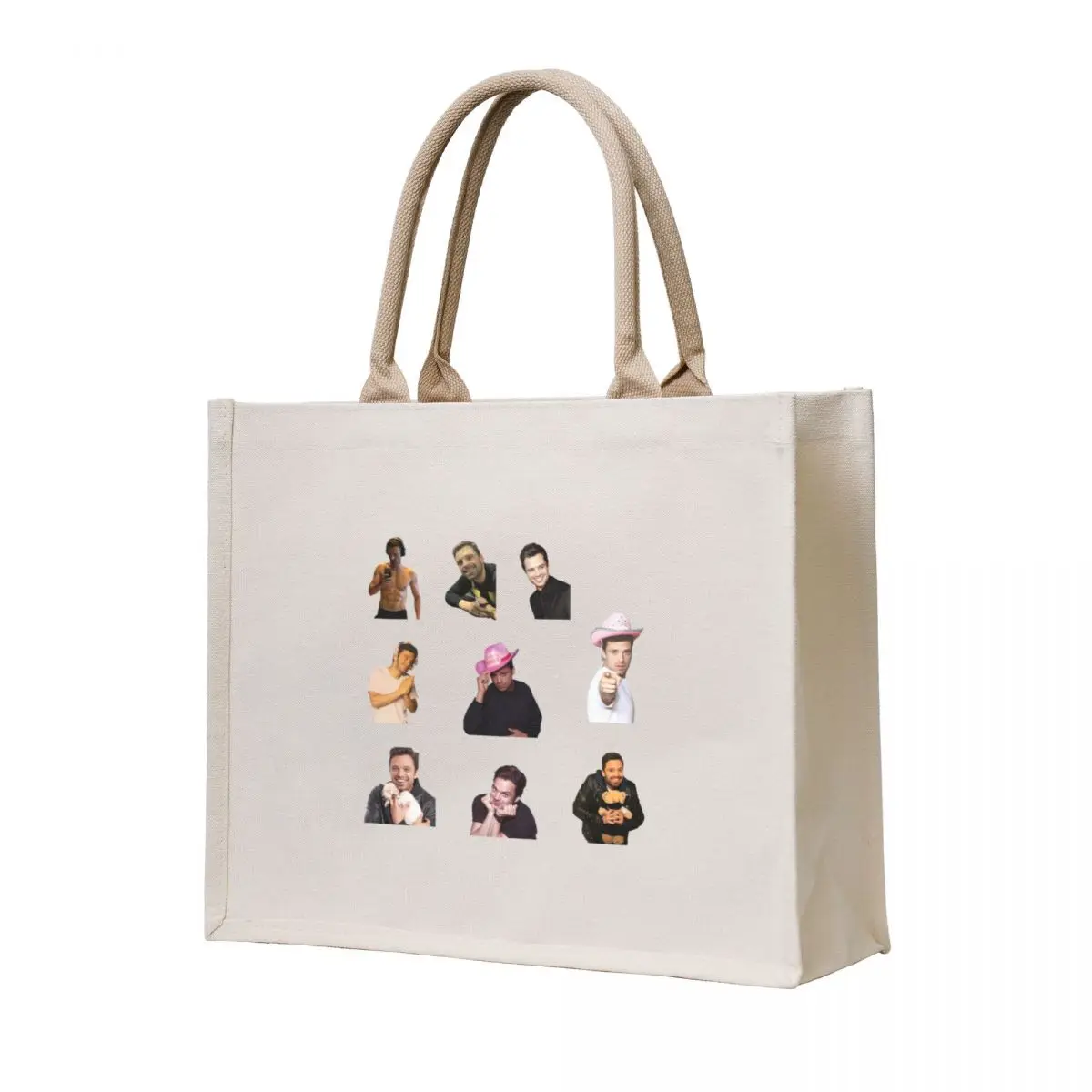 

Sebastian Stan being awesome, hot and cute Compilation Tote Bag Canvas bag for women Women's bag Woman shopper shoping