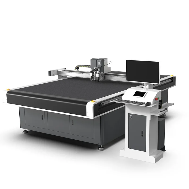 Yutong 1625L Automatic Flat Panel Plotter PVC Sticker Base Vibrating Knife Cutting Machine with CCD