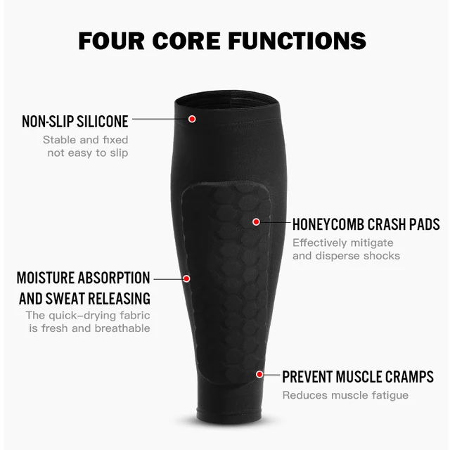 Ski Shin Guard Sleeves Pair, EVA Padded Anti‑Shin Bang Boot Bite Relief, Impact‑Absorbing Calf Protector for Skiing Snowboarding 5 Ski Shin Guard Sleeves Pair, EVA Padded Anti‑Shin Bang Boot Bite Relief, Impact‑Absorbing Calf Protector for Skiing Snowboarding 5