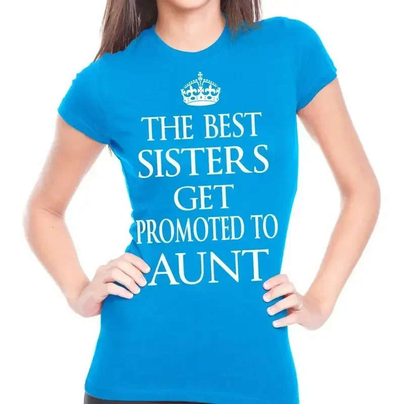 For Aunt Women's T shirt Baby Shower Auntie Lady