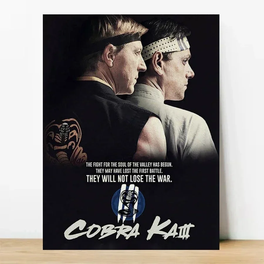 Diy 5d Rhinestone Full Drills TV Series Cobra Kai Diamond Painting Art Poster Embroidery Cross Stitch Kit Home Decor