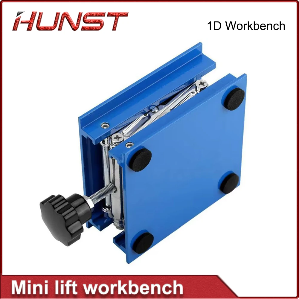 HUNST Lift Table Lab Plate Jack Scissor Stand Platform Router Workbench Table Woodworking Lift Laboratory Carpentry Tools