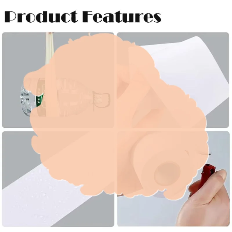 Air Conditioning Pipe Wrapping Tape White Thickened Waterproof Sunscreen for Home HVAC System Pipe Protection