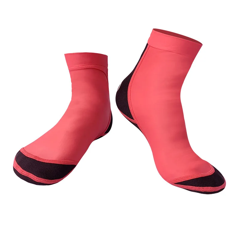 Men's and Women's Lycra Diving Socks, Snorkeling Socks, Anti Slip and Scratch Resistant, Beach Swimming Socks, 1.5mm, C755