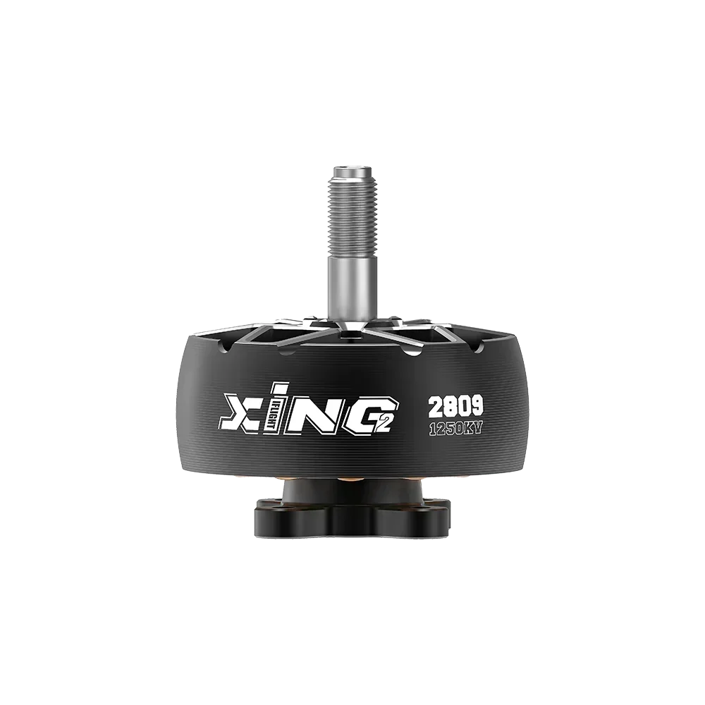 IFlight XING2 2809 Brushless Motor 1250KV 800KV, Dual‑Bearing Aerospace Aluminum FPV Motor, 4‑Pack for Long Range FPV Quad