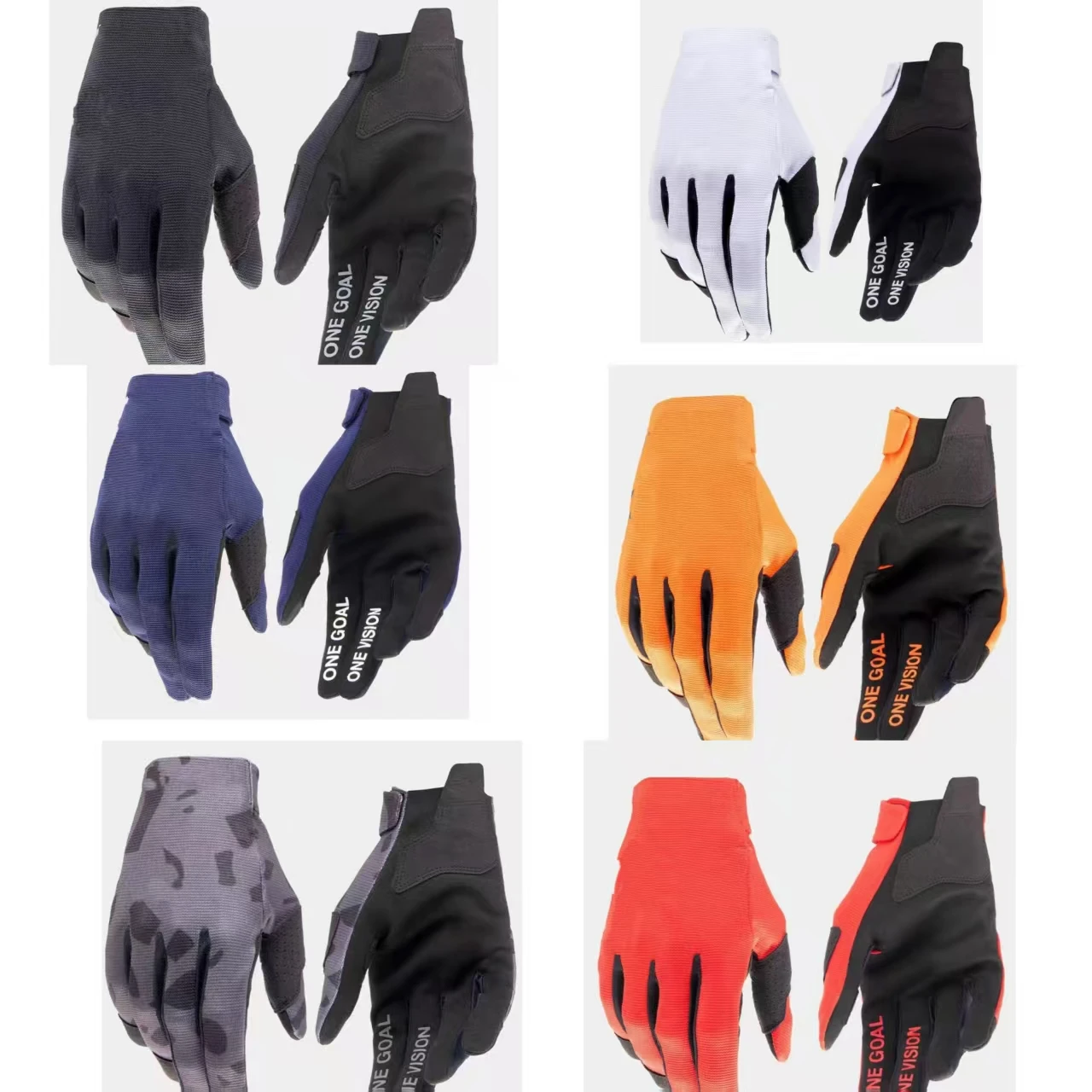 25 new off-road road motorcycle riding gloves, motorcycle long racing anti-wear breathable gloves