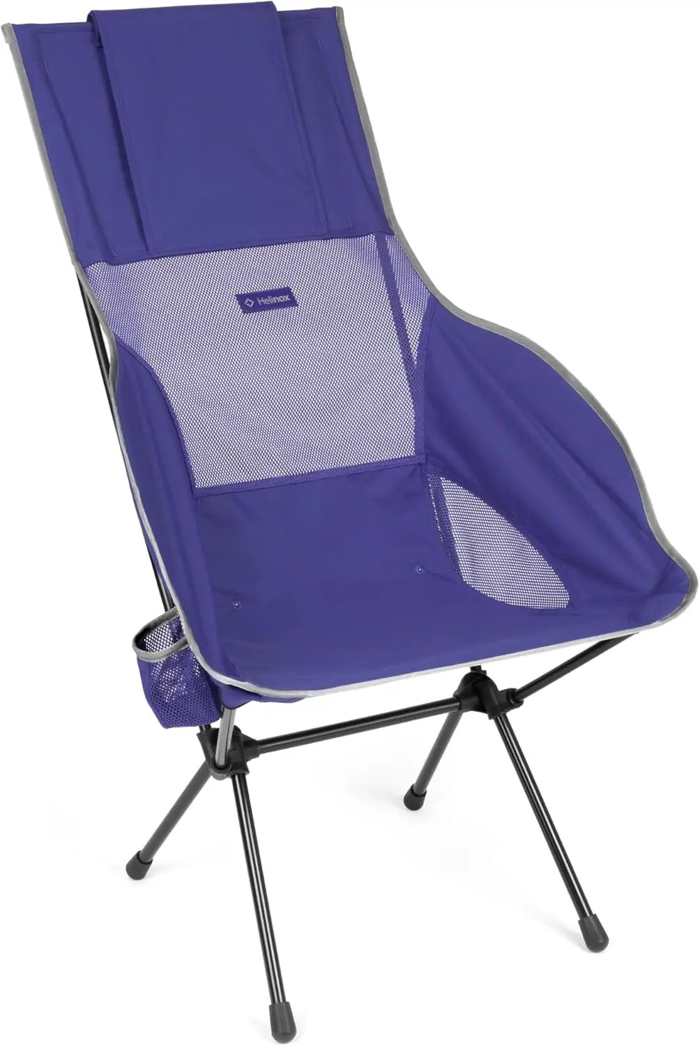 Savanna High-Back Collapsible Camp Chair, Cobalt