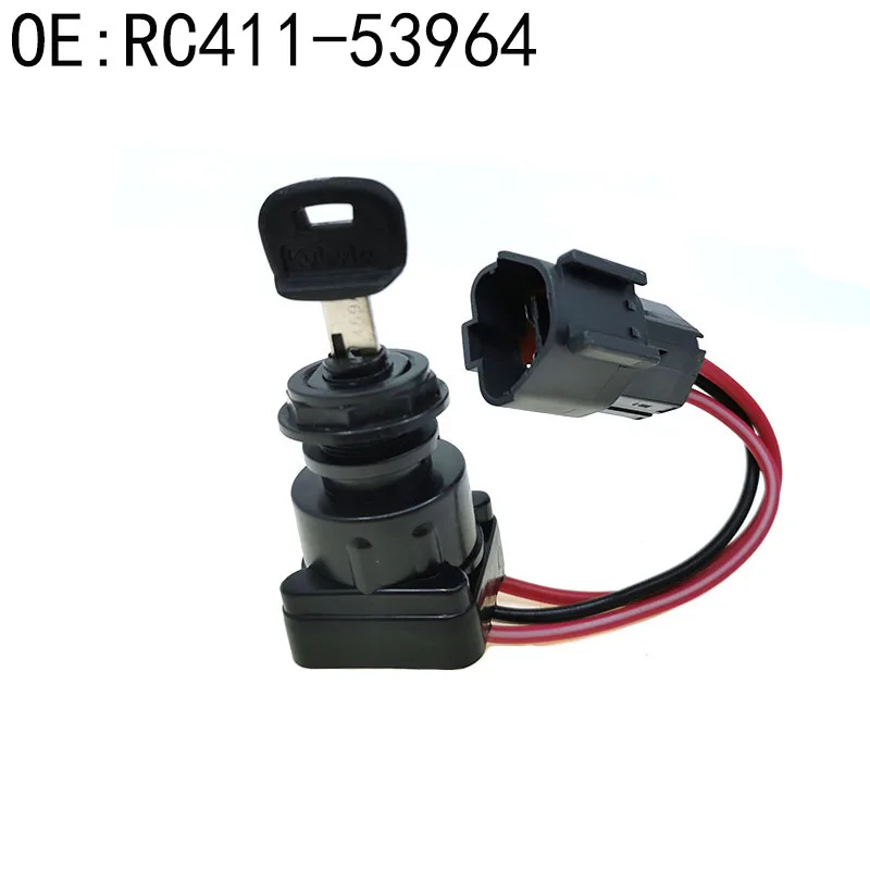 Applicable to U15 U35 KX41 KX71 KX101 Kubota ignition start switch Power starter with key igniter RC411-53964