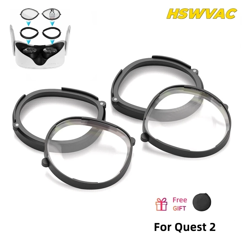 

For Oculus Quest 2 Prescription Lenses Anti Blue Myopia Lens Quick Disassemble Magnetic Frame Glasse for Quest2