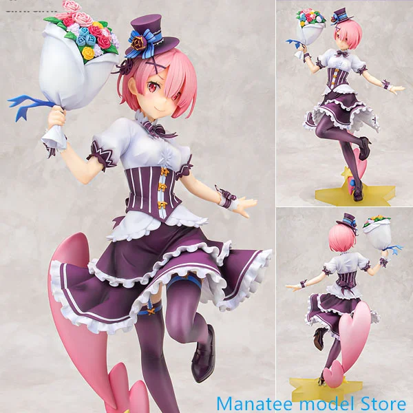 

KADOKAWA KDcolle Re:ZERO -Starting Life in Another World- Ram Birthday Ver. 1/7 PVC Action Figure Anime Model Toys Doll Gift