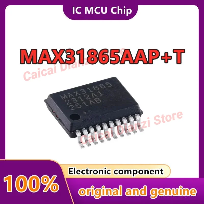 

MAX31865AAP+T MAX31865 SSOP-20 RTD to digital output converter chip IC Original genuine 1pcs/lot