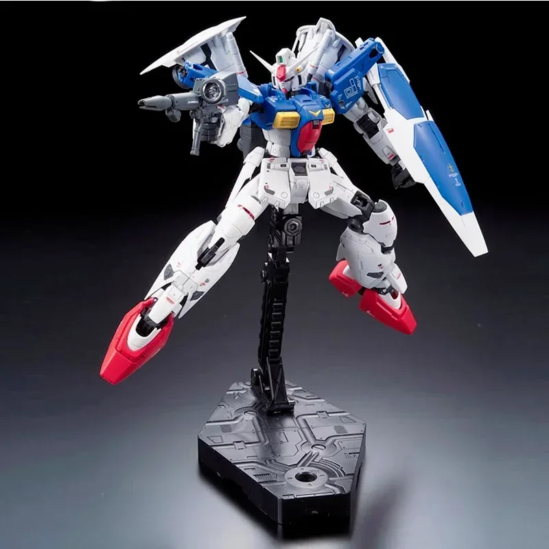 Bandai Gundam Model Kit Anime Figure RG 13 1/144 RX-78 GP01FB Full Burnern Genuine Gunpla Action Toy Figure Toys for Children